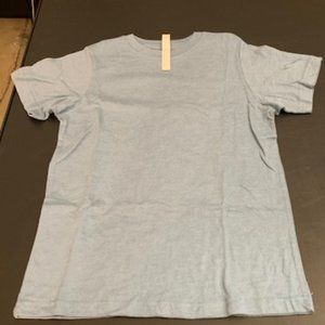 2 Pack Aquaguard Boy's Vintage Light Indigo Blue Short Sleeve T-shirts S NIP